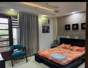 Bedroom in 4 BHK Builder Floor at Sushant Lok 2, Sector 57 – for Sale