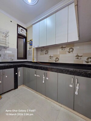 Kitchen in 2 BHK Builder Floor at Chattarpur – for Rent