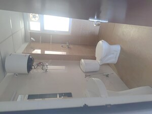 Bathroom in 3 BHK Apartment at Amrapali Heartbeat City, Sector 107 – for Rent