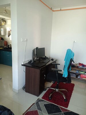 Living Room in 1 BHK Apartment at Sadguru Towers, Goregaon East – for Rent