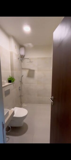 Bathroom in 3 BHK Apartment at L & T Seawoods Residences Phase 1 Part B, Seawoods – for Rent