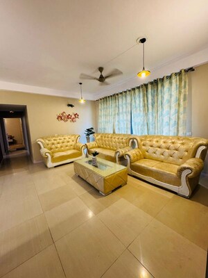 Living Room in 3 BHK Independent House at Unitech Horizon, Pi Greater Noida – for Rent