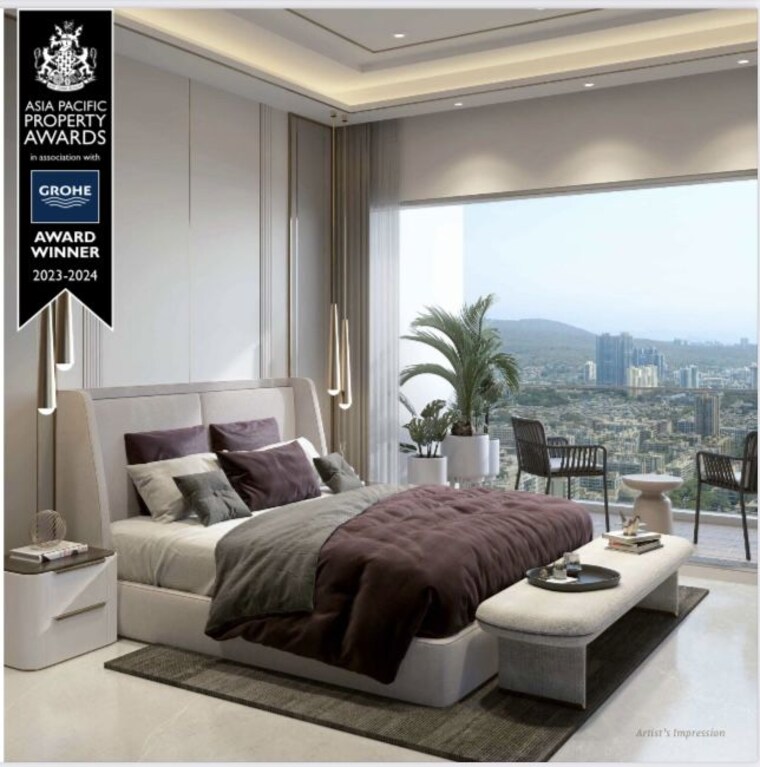 Bedroom, viceroy-prive 4 Bedroom 2299 Sq.Ft. Apartment In Kandivali East Mumbai 10221801