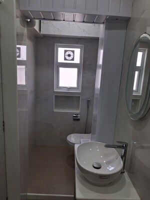 Bathroom in 3 BHK Apartment at HDIL Metropolis Residences, Andheri West – for Rent