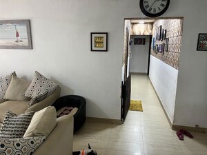 Living Room in 3 BHK Apartment at HDIL Metropolis Residences, Andheri West – for Rent