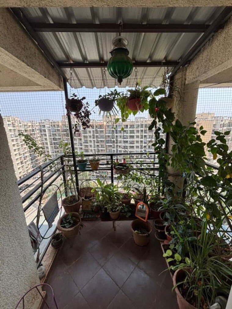 Balcony, bramha-skycity-apartment 1.5 Bedroom 800 Sq.Ft. Apartment In Dhanori Pune 10221953