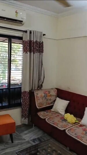 Living Room in 2 BHK Apartment at Alliance Bhaskar, Malad West – for Rent
