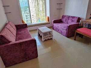 Living Room in 2 BHK Apartment at Shiv Parvati, Malad West – for Rent