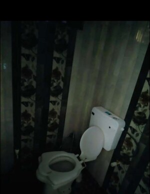 Bathroom in 3 BHK Apartment at Rishita Manhattan, Gomti Nagar – for Rent