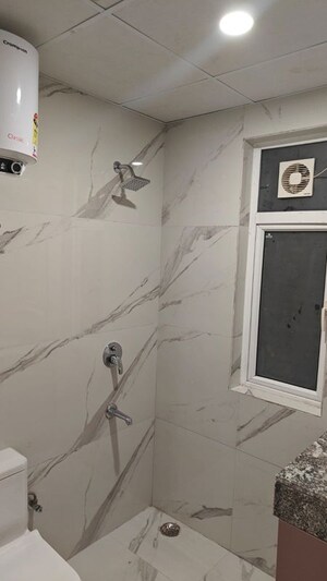 Bathroom in 2.5 BHK Builder Floor at Smart World Gems, Sector 89 – for Rent