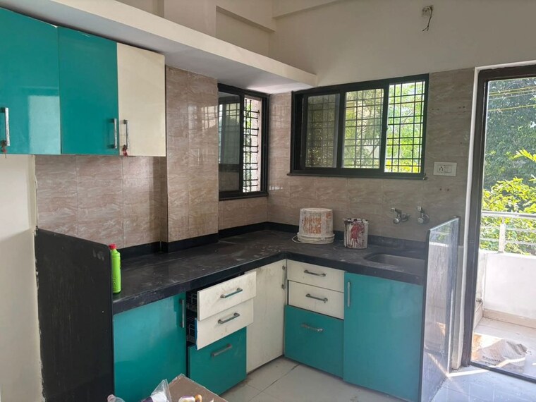 Kitchen, narendra nagar 2 Bedroom 1000 Sq.Ft. Apartment In Narendra Nagar Nagpur 10222034