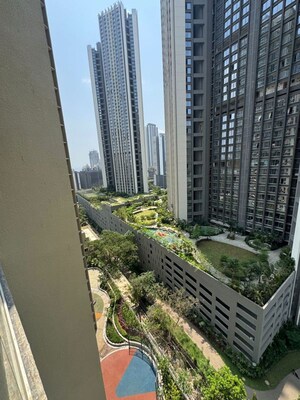 Balcony in 2 BHK Apartment at Runwal Sanctuary, Mulund West – for Rent