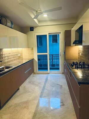 Kitchen in 4 BHK Builder Floor at Greater Kailash ii – for Rent