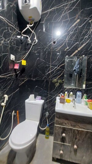 Bathroom in 2 BHK Builder Floor at Greater Kailash I – for Rent