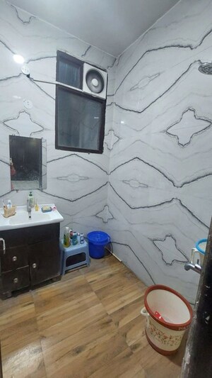 Bathroom in 2 BHK Builder Floor at Greater Kailash I – for Rent
