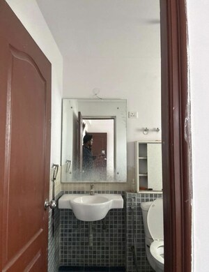 Bathroom in 3 BHK Apartment at ATS Dolce, Zeta I Greater Noida – for Rent