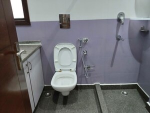 Bathroom in 3 BHK Builder Floor at Greater Kailash I – for Rent