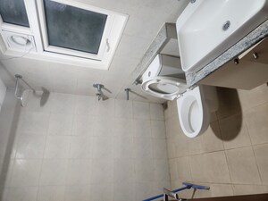 Bathroom in 4 BHK Penthouse at Bhartiya Nikoo Homes Phase 2, Thanisandra Main Road – for Rent