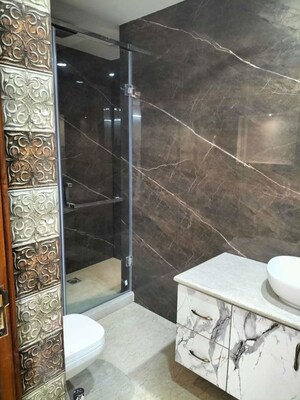 Bathroom in 3 BHK Builder Floor at Greater Kailash ii – for Rent