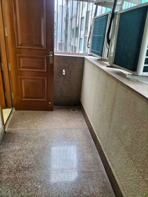 Balcony in 3 BHK Builder Floor at Greater Kailash ii – for Rent