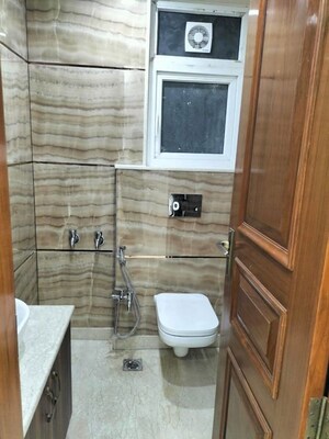 Bathroom in 3 BHK Builder Floor at Greater Kailash ii – for Rent