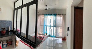 Kitchen in 1 BHK Apartment at Lodha Crown Quality Homes, Majiwada – for Rent