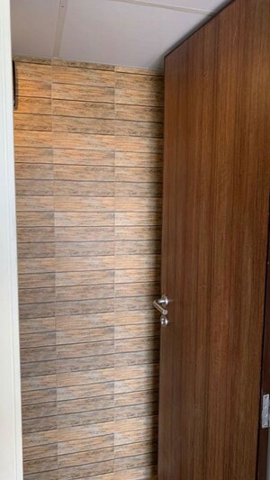 Bathroom in 1 BHK Apartment at Lodha Crown Quality Homes, Majiwada – for Rent