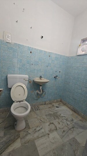 Bathroom in 3 BHK Builder Floor at Kalkaji – for Rent