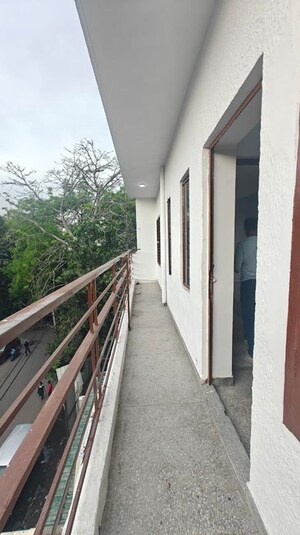 Balcony in 3 BHK Builder Floor at Kalkaji – for Rent