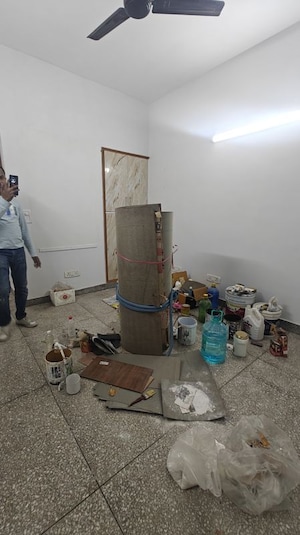 Living Room in 3 BHK Builder Floor at Kalkaji – for Rent