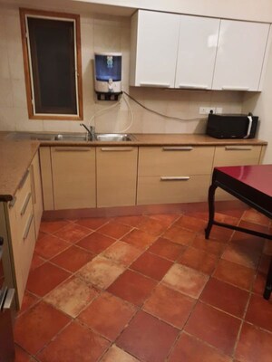 Kitchen in 2 BHK Builder Floor at Greater Kailash ii – for Rent