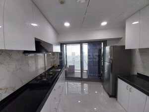 Kitchen in 3 BHK Apartment at Lodha World View, Worli – for Rent