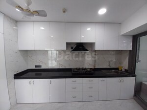 Kitchen in 3 BHK Apartment at Lodha World View, Worli – for Rent