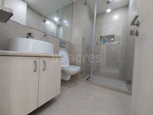 Bathroom in 3 BHK Apartment at Lodha World View, Worli – for Rent