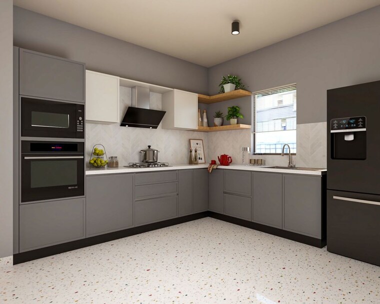 Kitchen, godrej-meridien 3 Bedroom 2002 Sq.Ft. Apartment In Sector 106 Gurgaon 10222085