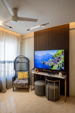 Bedroom in 3 BHK Apartment at Runwal Elegante, Andheri West – for Rent