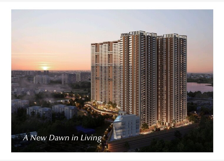 Exterior View, srias-iwa 3.5 Bedroom 3040 Sq.Ft. Apartment In Nanakramguda Hyderabad 10222100