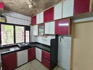 Kitchen in 1 BHK Apartment at Nirmal Lifestyle Residency CHS Ltd, Mulund West – for Rent