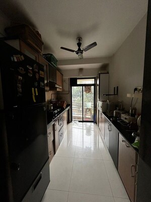 Kitchen in 2 BHK Apartment at Sun City Mercury, Powai – for Rent