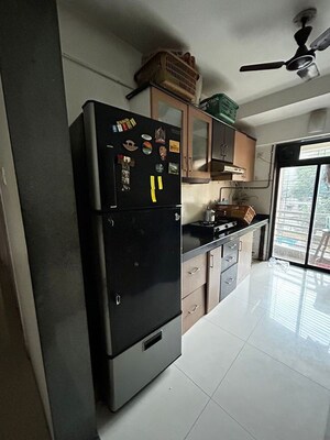 Kitchen in 2 BHK Apartment at Sun City Mercury, Powai – for Rent