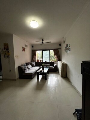 Living Room in 2 BHK Apartment at Sun City Mercury, Powai – for Rent