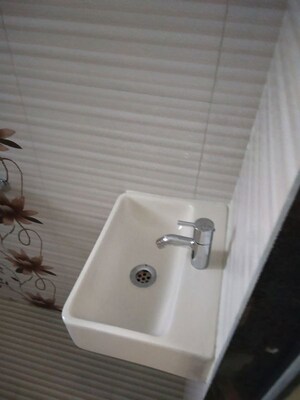 Bathroom in 2 BHK Apartment at GK Sai Radha Complex, Bhandup West – for Rent