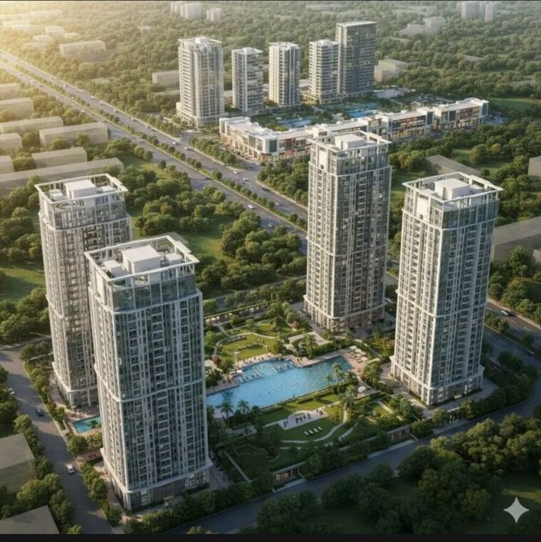 Exterior View, m3m-gic 3 Bedroom 1910 Sq.Ft. Apartment In Manesar Sector 9 Gurgaon 10222124