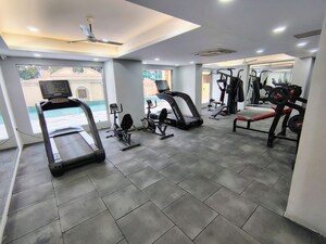 Gym in 2.5 BHK Apartment at Tejas Greenberry Signatures, Vrindavan Yojna – for Rent