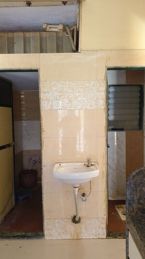 Bathroom in 1 BHK Apartment at Dreams Nirman, Nalasopara West – for Rent