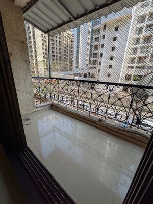 Balcony in 1 BHK Apartment at Nisarg Hyde Park, Kharghar – for Rent