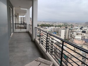 Balcony in 3 BHK Apartment at Metro Trade Center, Vip Road – for Sale