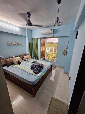 Master Bedroom in 2 BHK Apartment at Karmvir Avant Sky Villa, Goregaon East – for Rent
