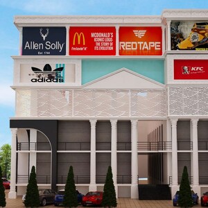  Shop – Exterior View View at Modipuram - for Sale