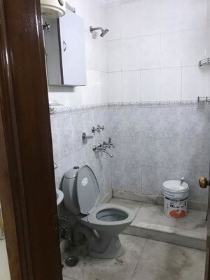 Bathroom in 2 BHK Builder Floor at Lajpat Nagar I – for Rent